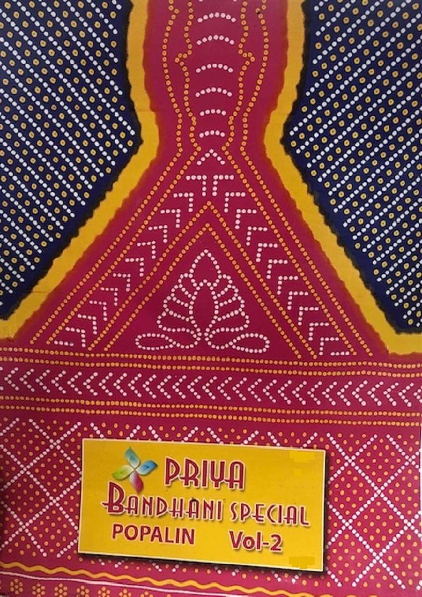 Priya Bandhani Special Popalin Vol-2 – Dress Material