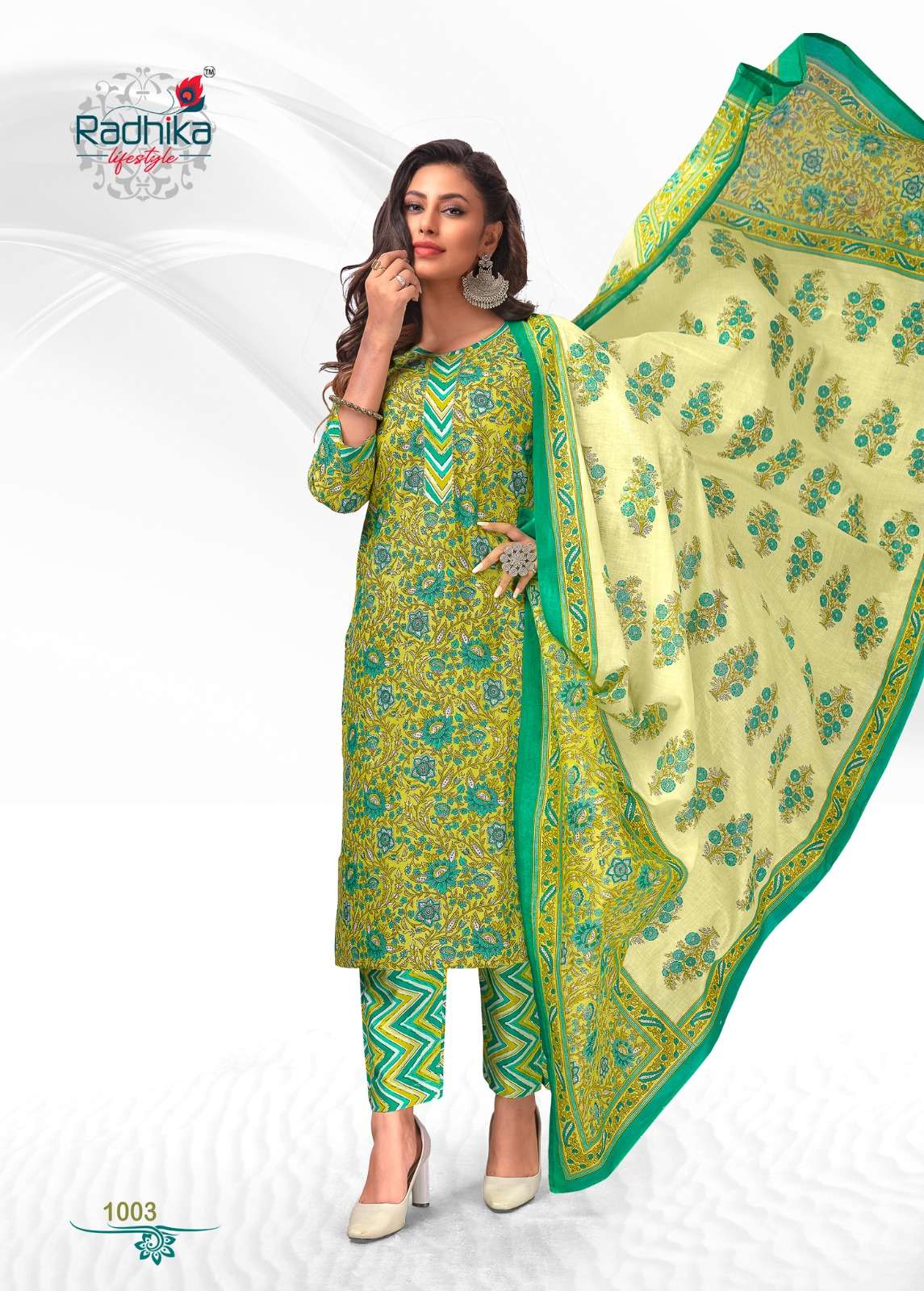 RADHIKA LIFE STYLE   Rang munch vol-1 Cotoon Kurti Wholesale catalog