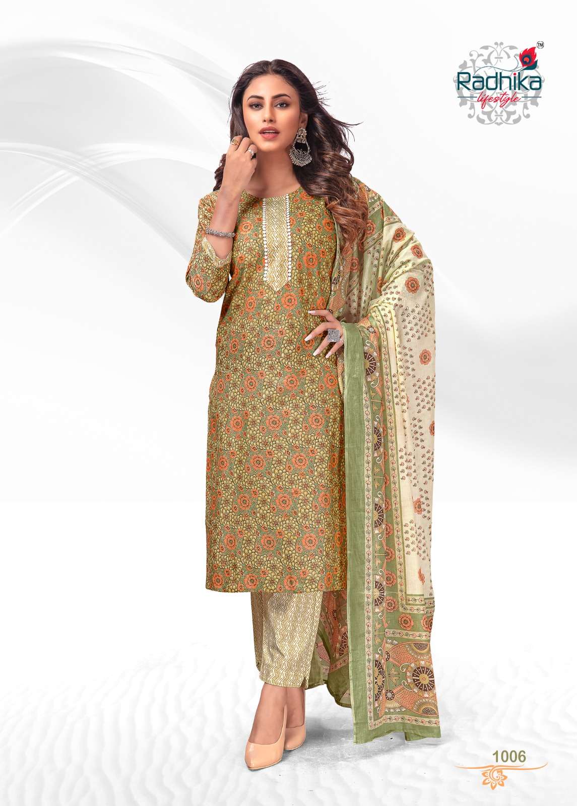 RADHIKA LIFE STYLE   Rang munch vol-1 Cotoon Kurti Wholesale catalog