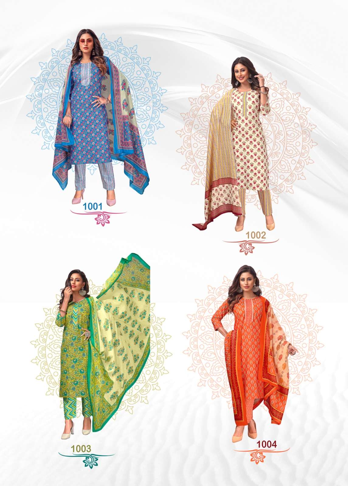 RADHIKA LIFE STYLE   Rang munch vol-1 Cotoon Kurti Wholesale catalog