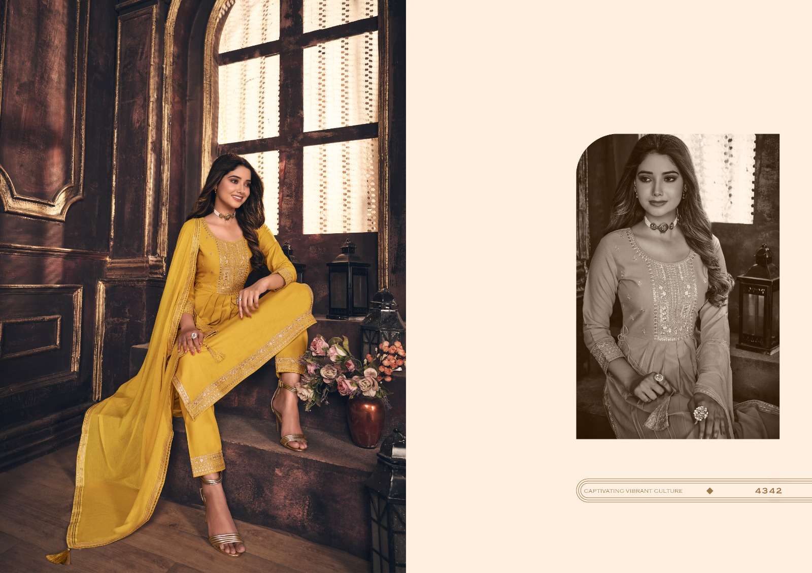 Rangoon MAHIMA Naira Cut Kurti Wholesale catalog