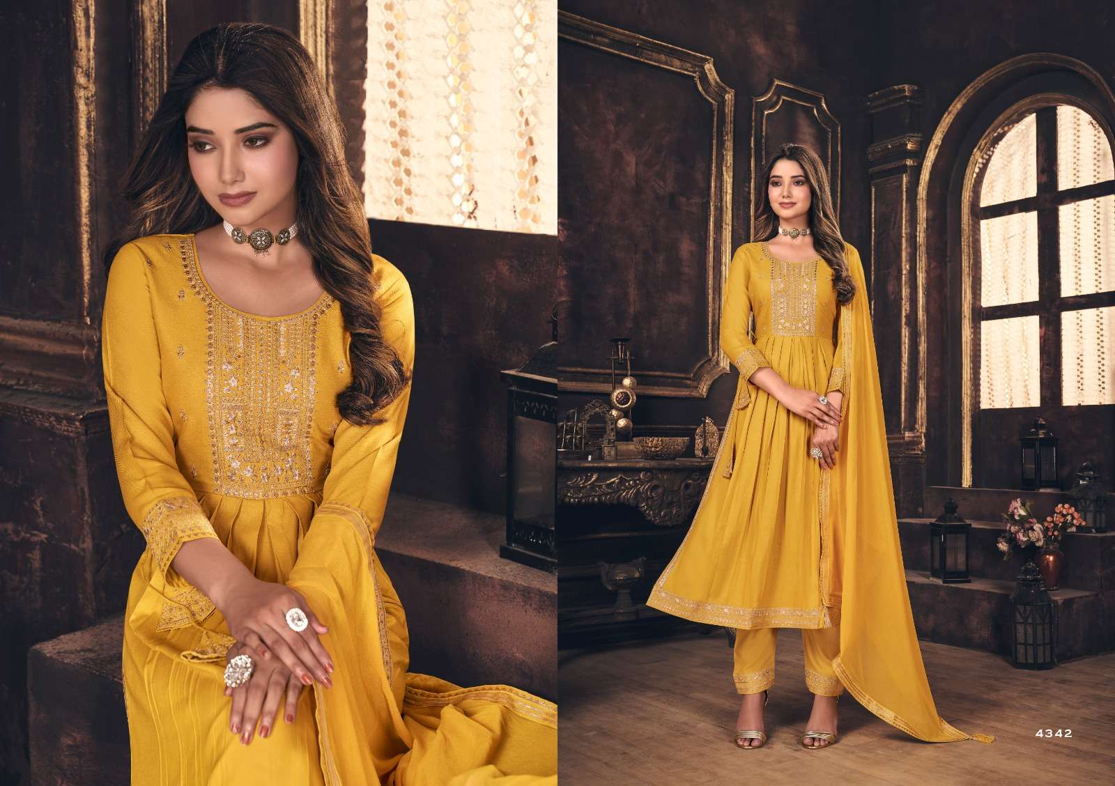 Rangoon MAHIMA Naira Cut Kurti Wholesale catalog