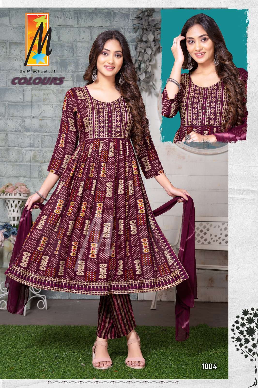 Reyon Capsule Nyra cut Kurti Wholesale catalog