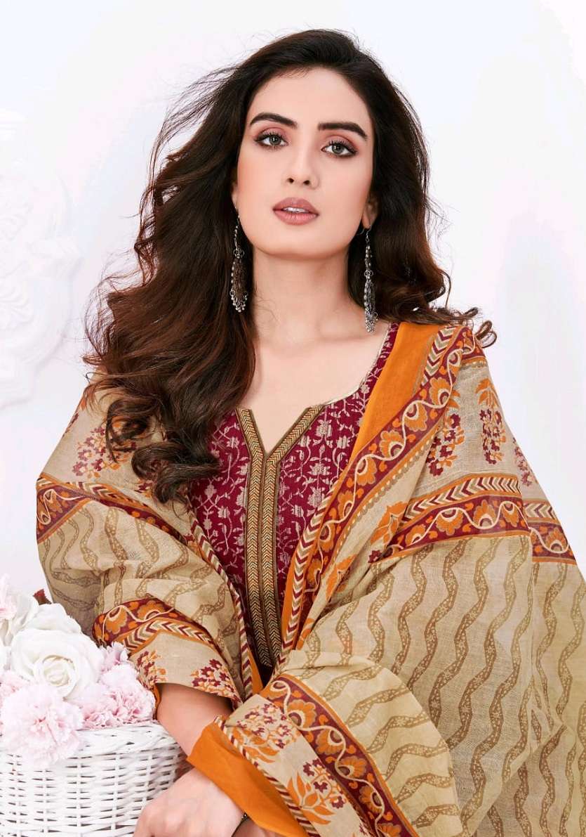 Rutu Choco Bite Jaipuri Cotton