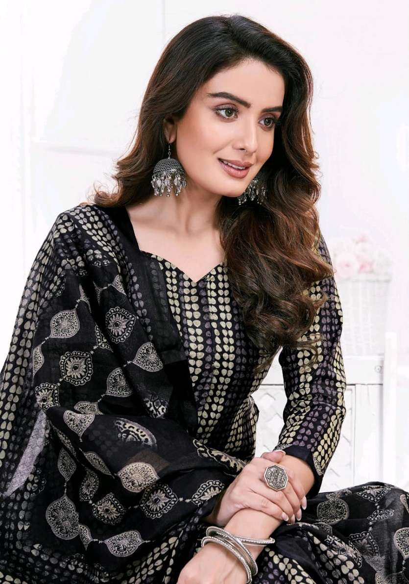 Rutu Choco Bite Jaipuri Cotton