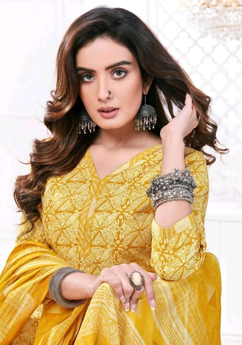 Rutu Choco Bite Jaipuri Cotton