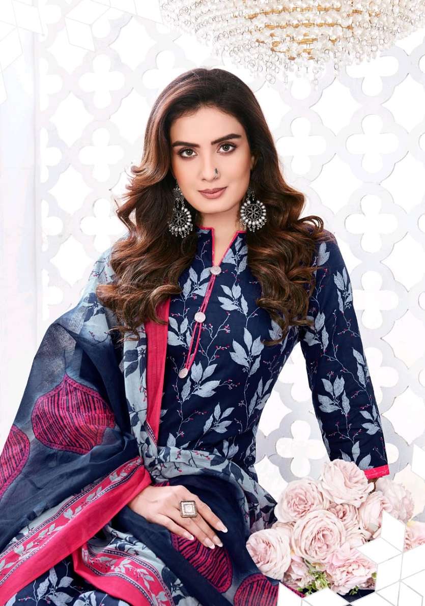 Rutu Choco Bite Jaipuri Cotton