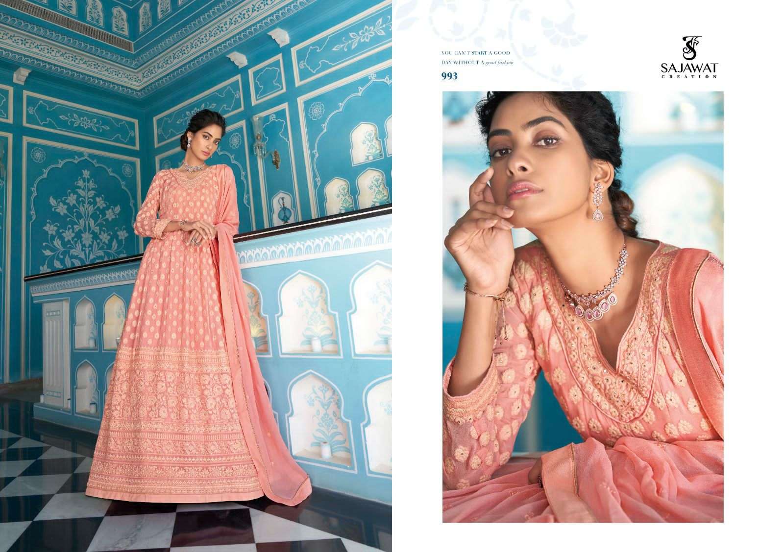 Sajawat creation sf meraki vol-6 Kurti Wholesale catalog