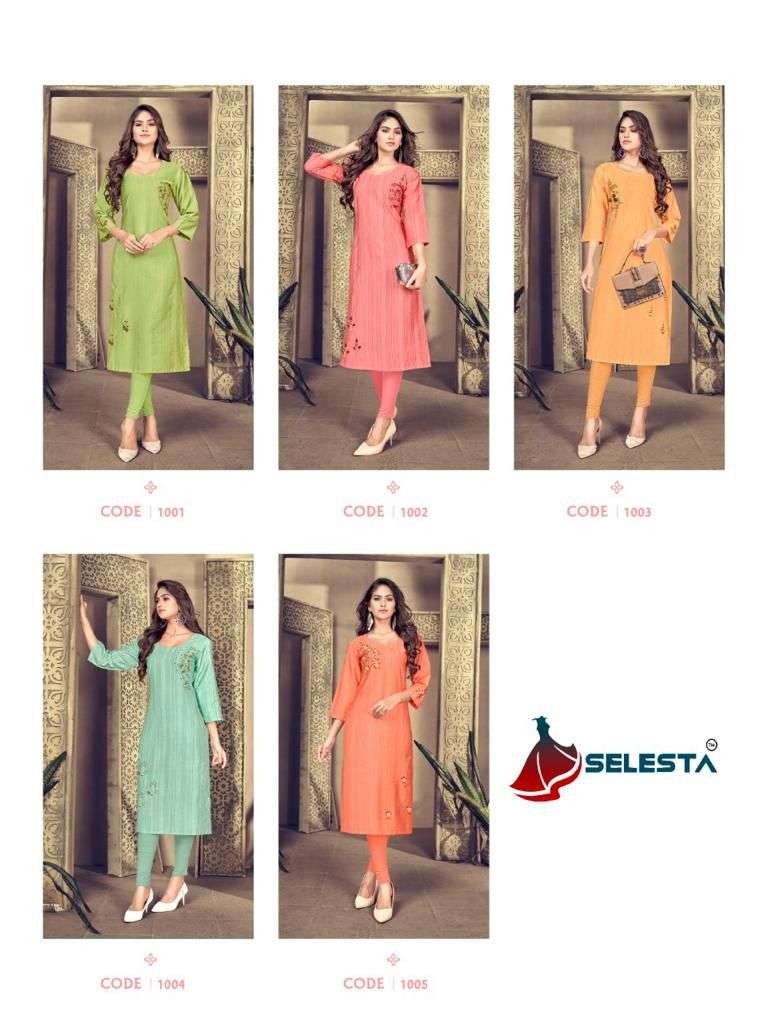 SELESTA MANNAT Kurti Wholesale catalog