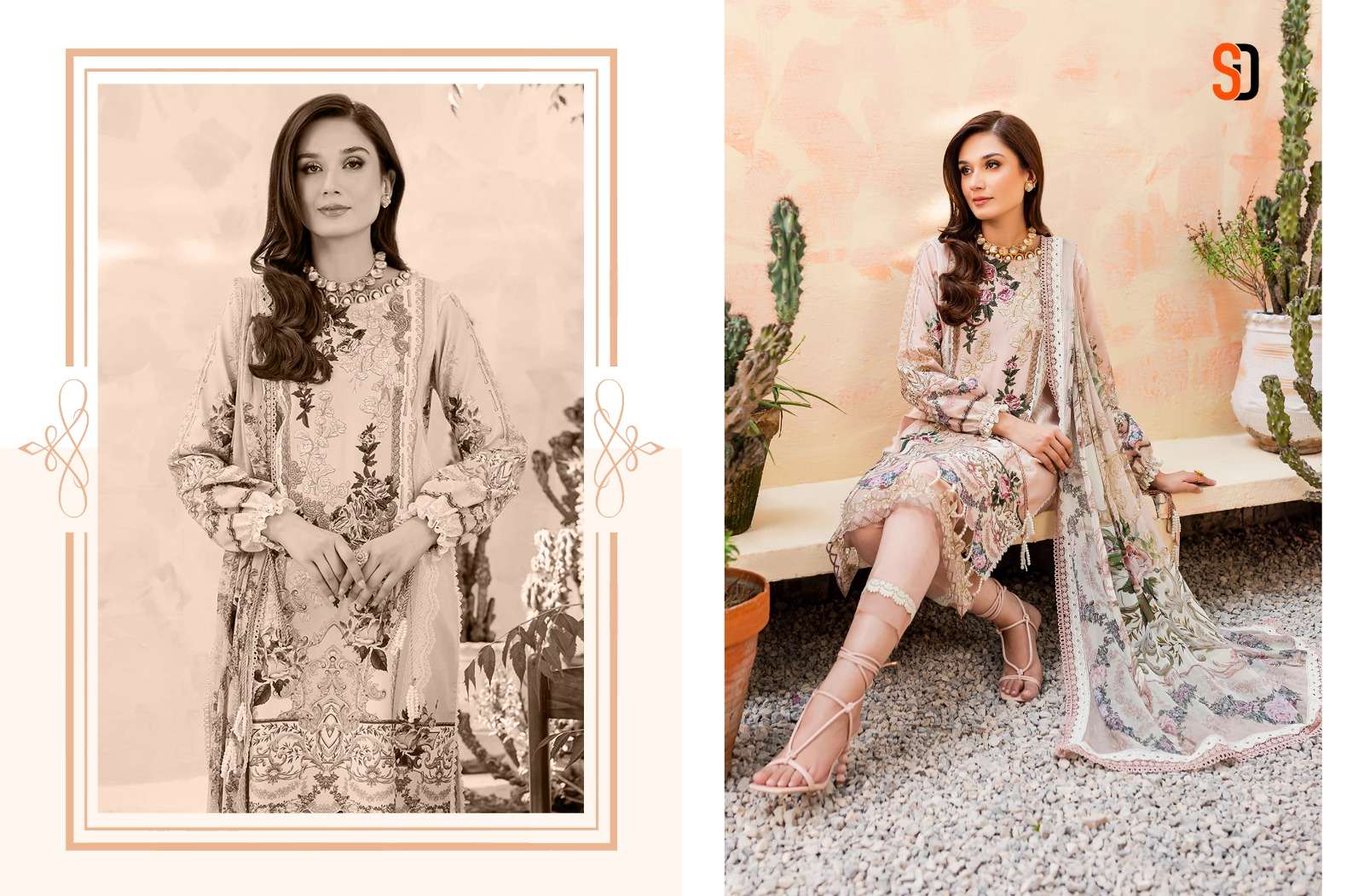 SHARADDHA DESIGNER QUEEN COURT cotton  VOL-02 Salwar Kameez Wholesale catalog