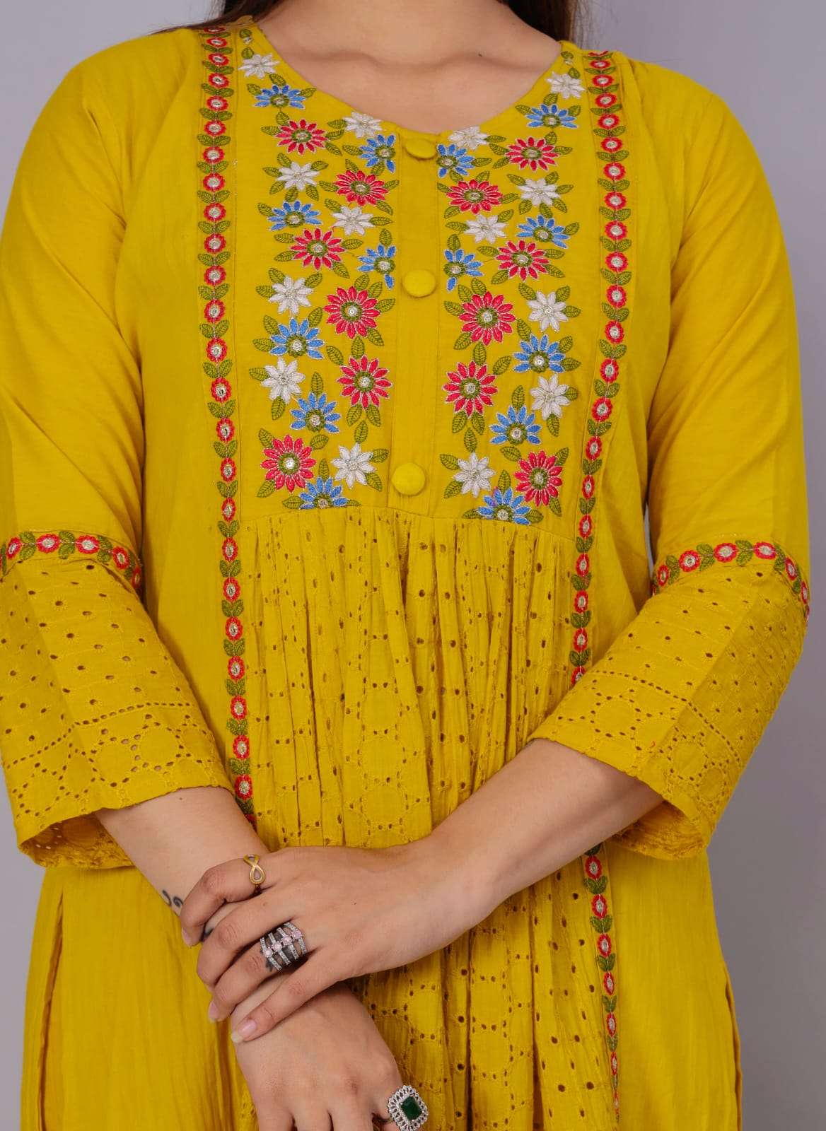 Shiffali Vol - 1 Cotton Nyra cut Kurti Wholesale catalog