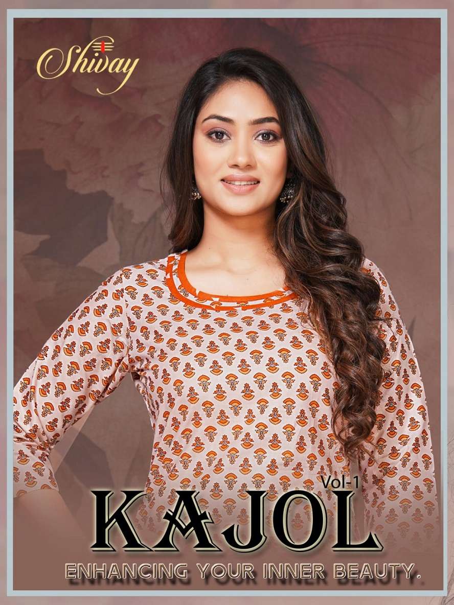 Shivay Kajol Vol-1 – Kurti With Pant