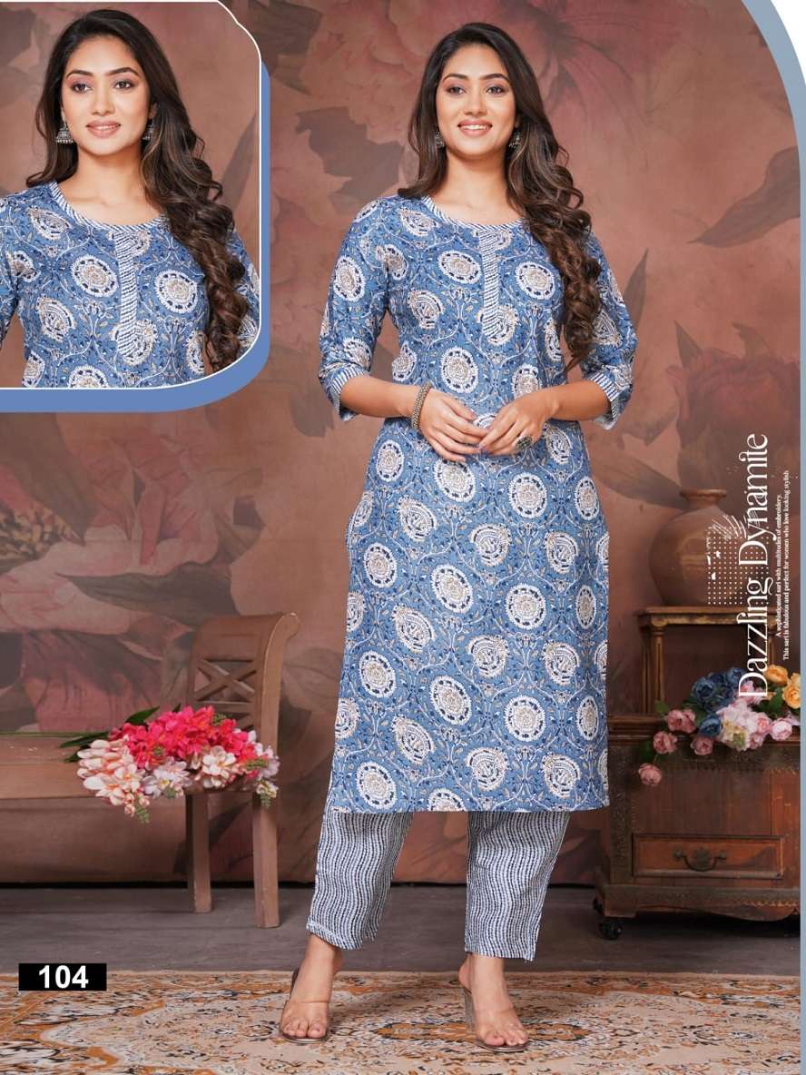 Shivay Kajol Vol-1 – Kurti With Pant