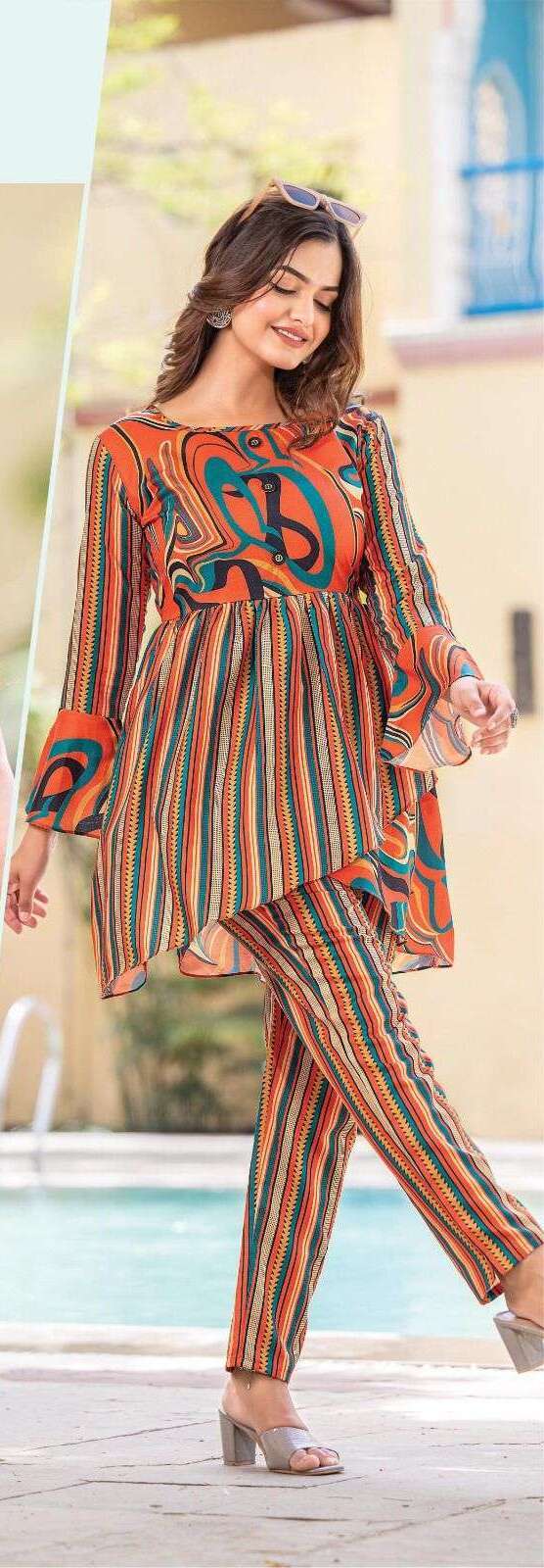 SHO-SHAA VOL.04 CORD-SETS KURTI WHOLESALE CATALOG