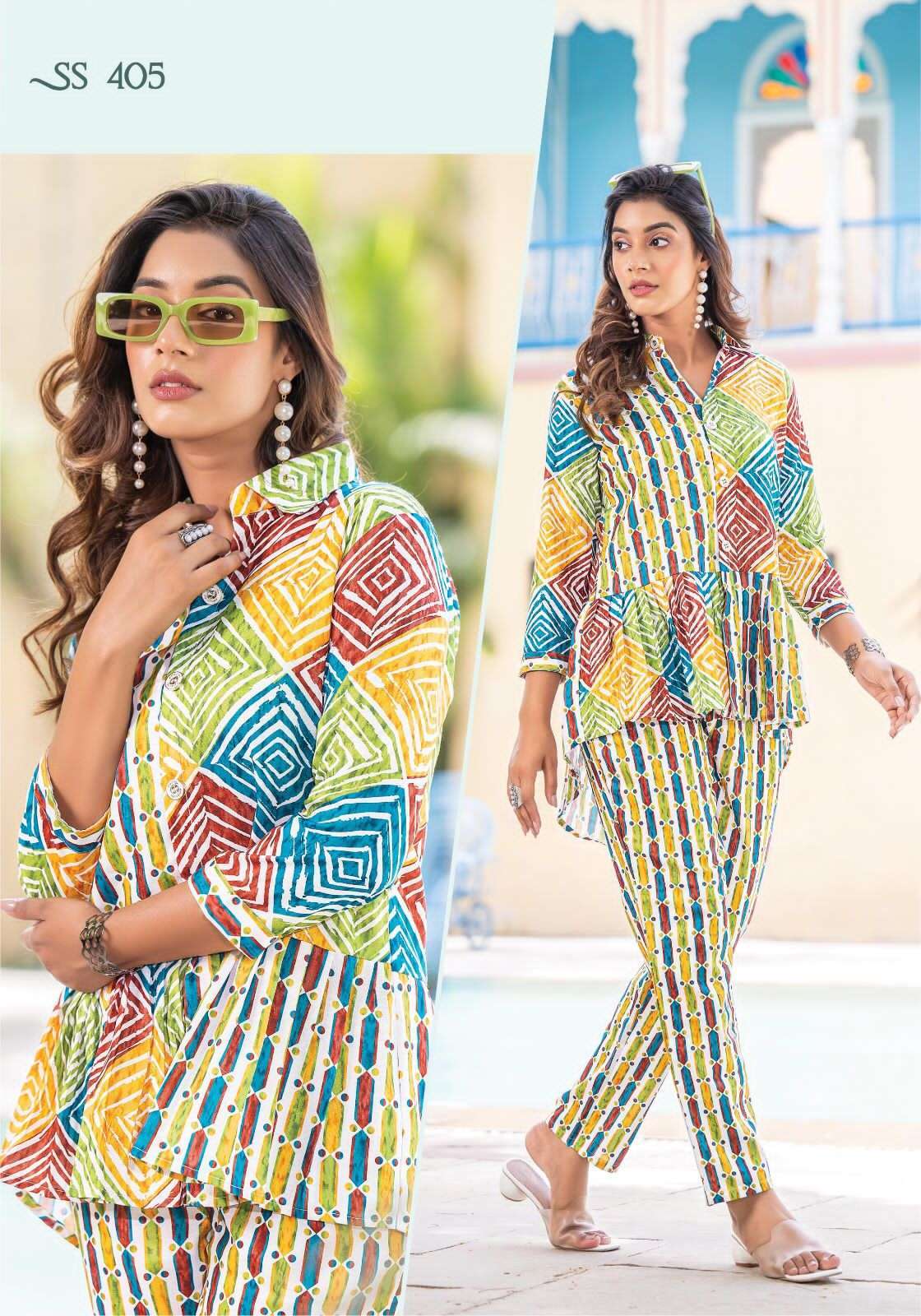SHO-SHAA VOL.04 CORD-SETS KURTI WHOLESALE CATALOG