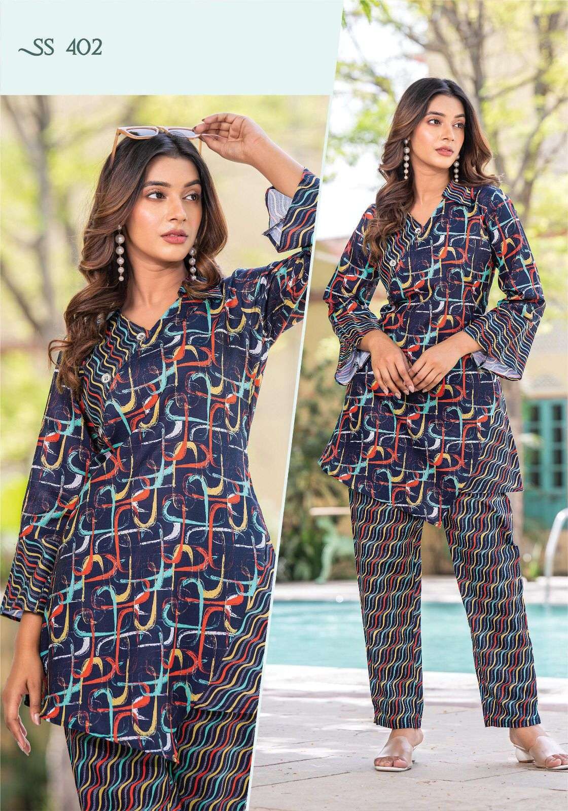 SHO-SHAA VOL.04 CORD-SETS KURTI WHOLESALE CATALOG