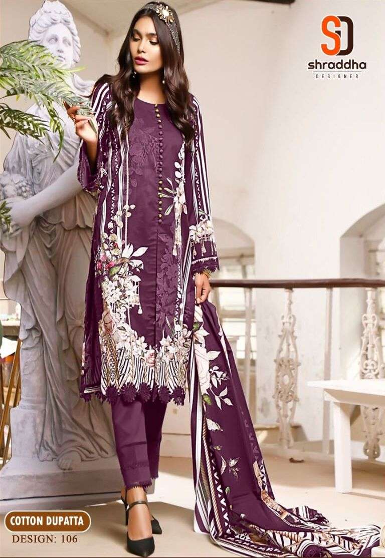 Shraddha Mahgul Hit Design Chiffon Dupatta Pakistani Suit Wholesale catalog