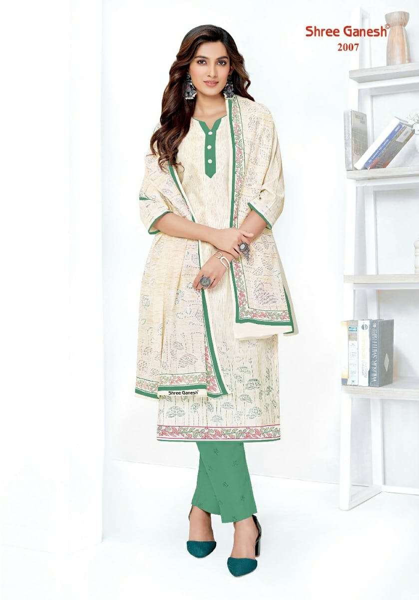 Shree Ganesh Samaira Vol-10 – Kurti Pant With Dupatta