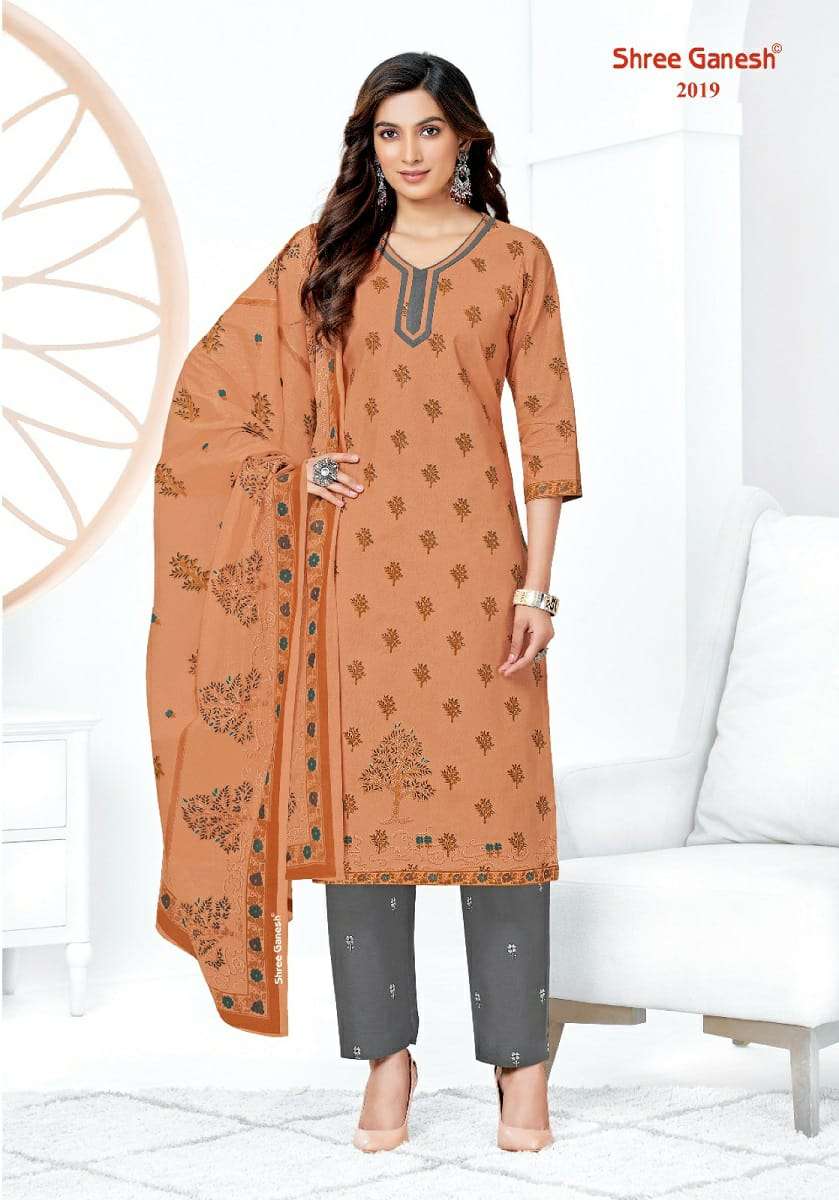 Shree Ganesh Samaira Vol-10 – Kurti Pant With Dupatta