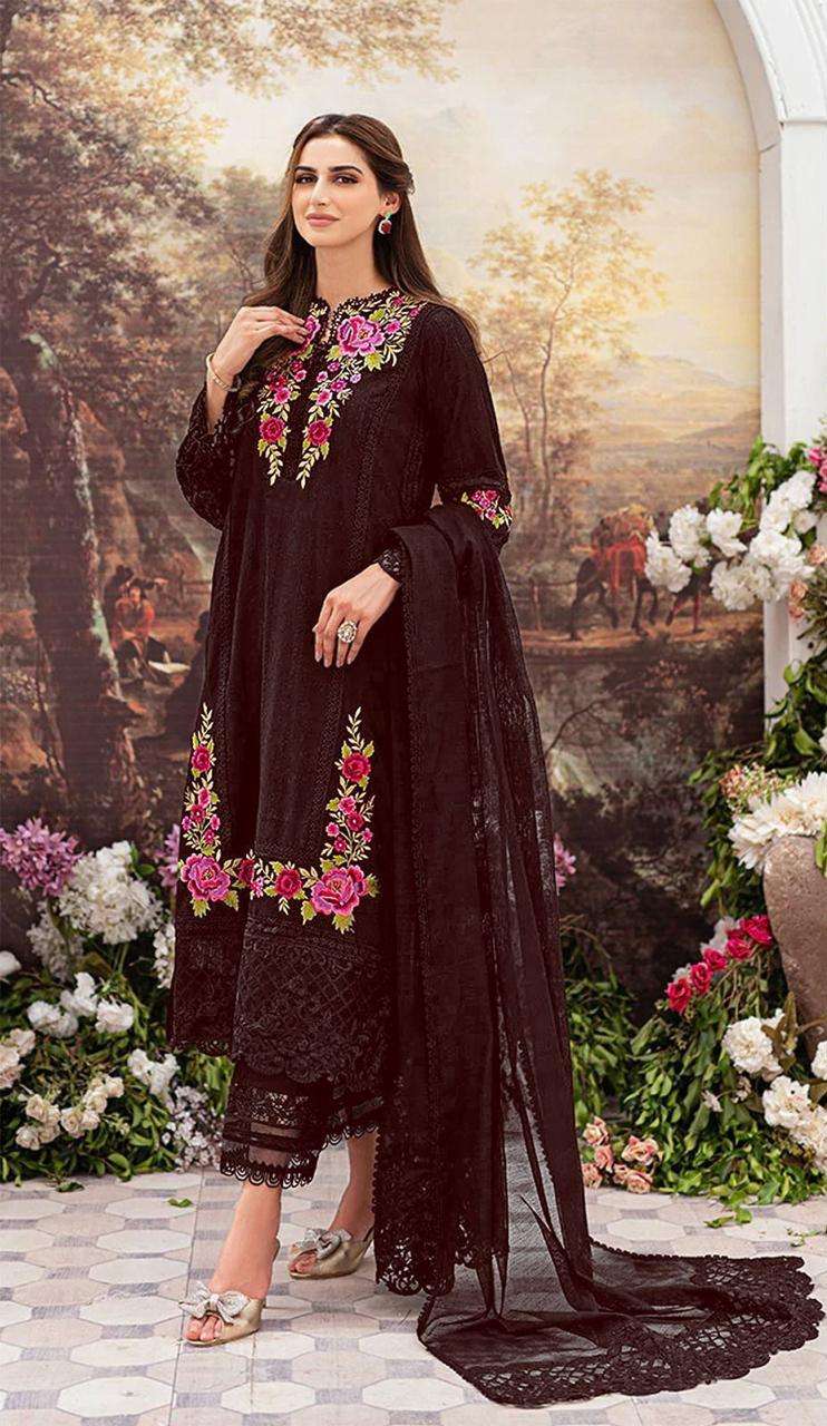 SIMRA D-5 C TO F FOX GEORGETTE HEAVY EMBROIDERED Salwar Kameez Wholesale catalog