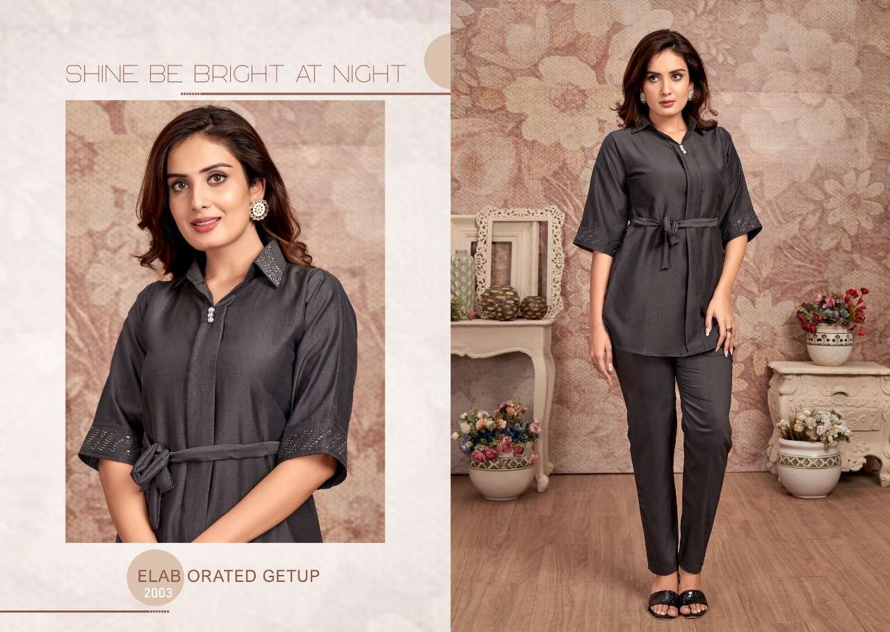 SOPHIA Coat pant set Kurti Wholesale catalog