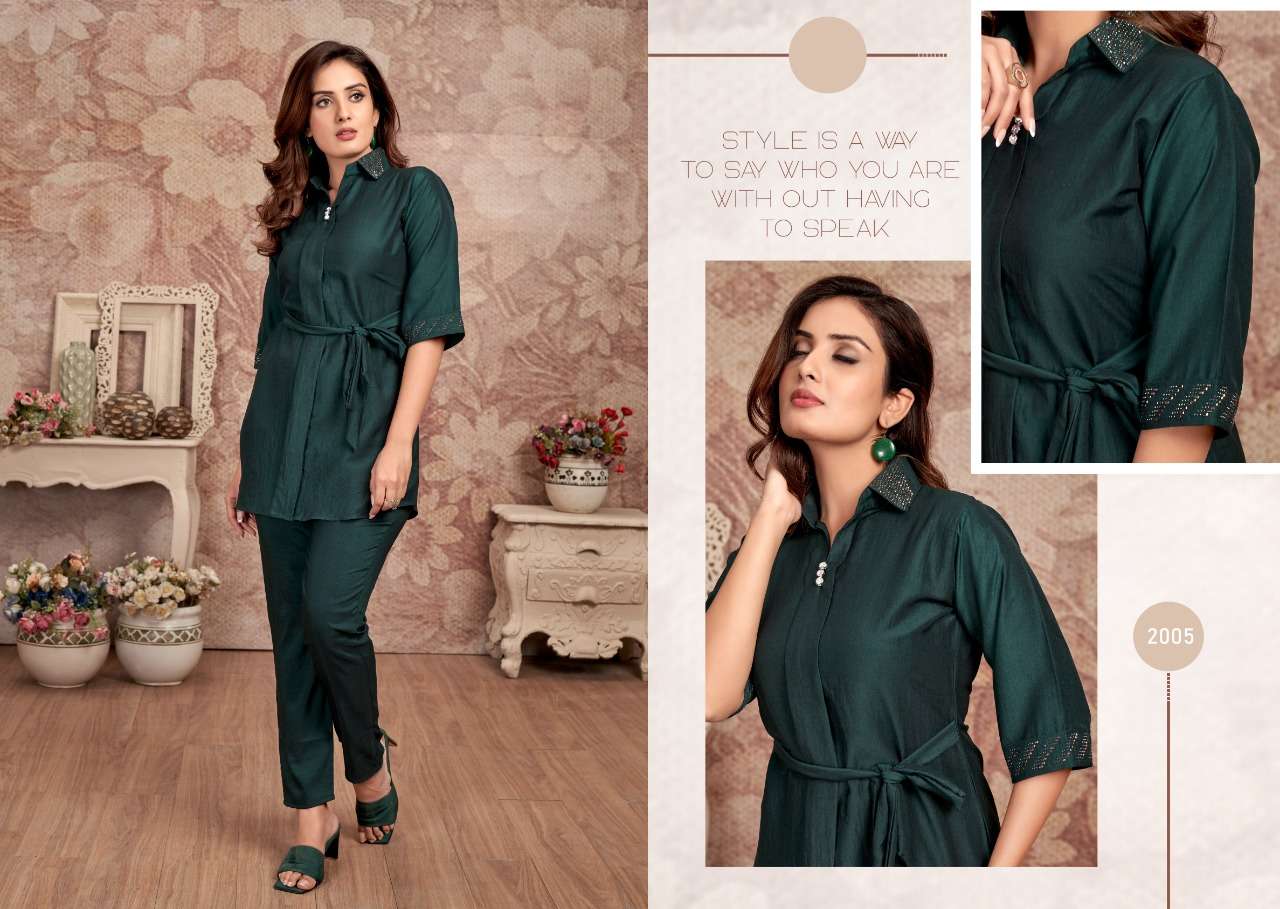 TASHAN BY TUNIC HOUSE 2 PIECES FLAIRED KURTI WITH SEPARATE JACKET CATALOG  SUPPLIER IN INDIA USA - Reewaz International | Wholesaler & Exporter of  indian ethnic wear catalogs.