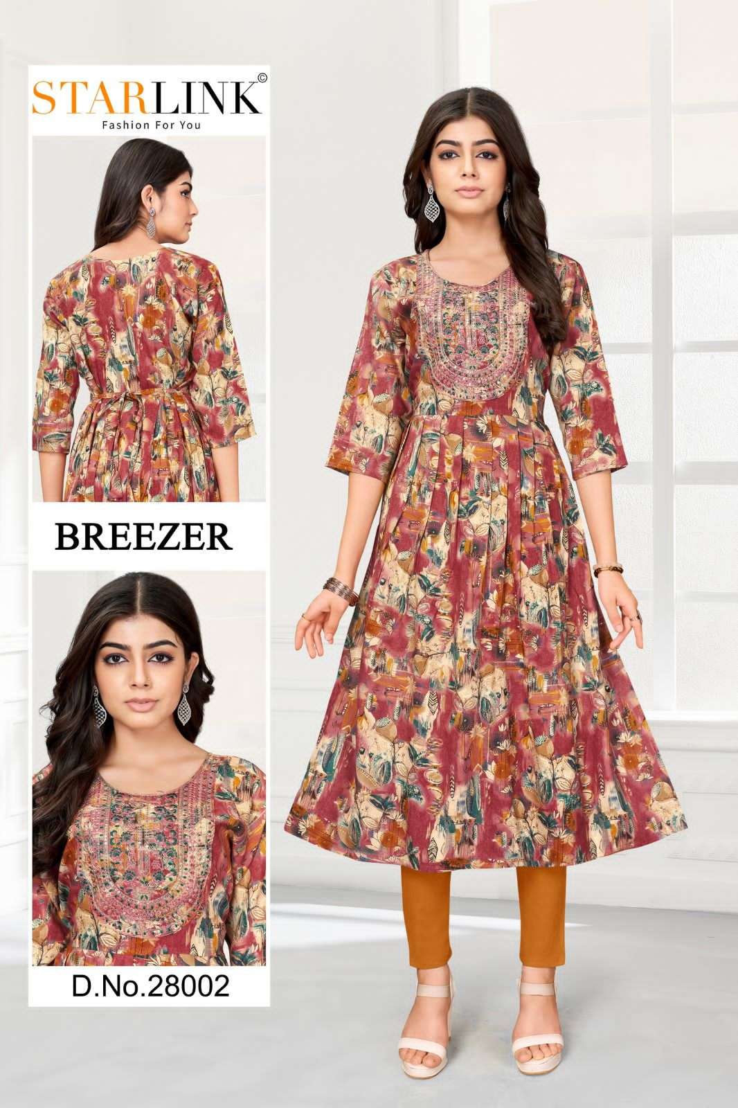 STARLINK BREEZER Kurti Wholesale catalog