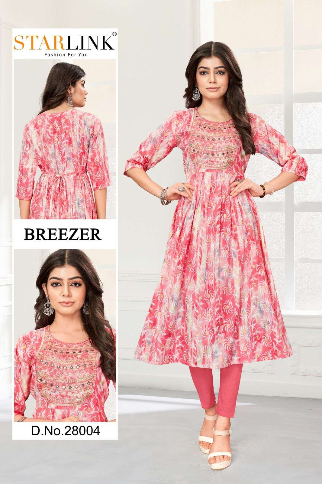 STARLINK BREEZER Kurti Wholesale catalog