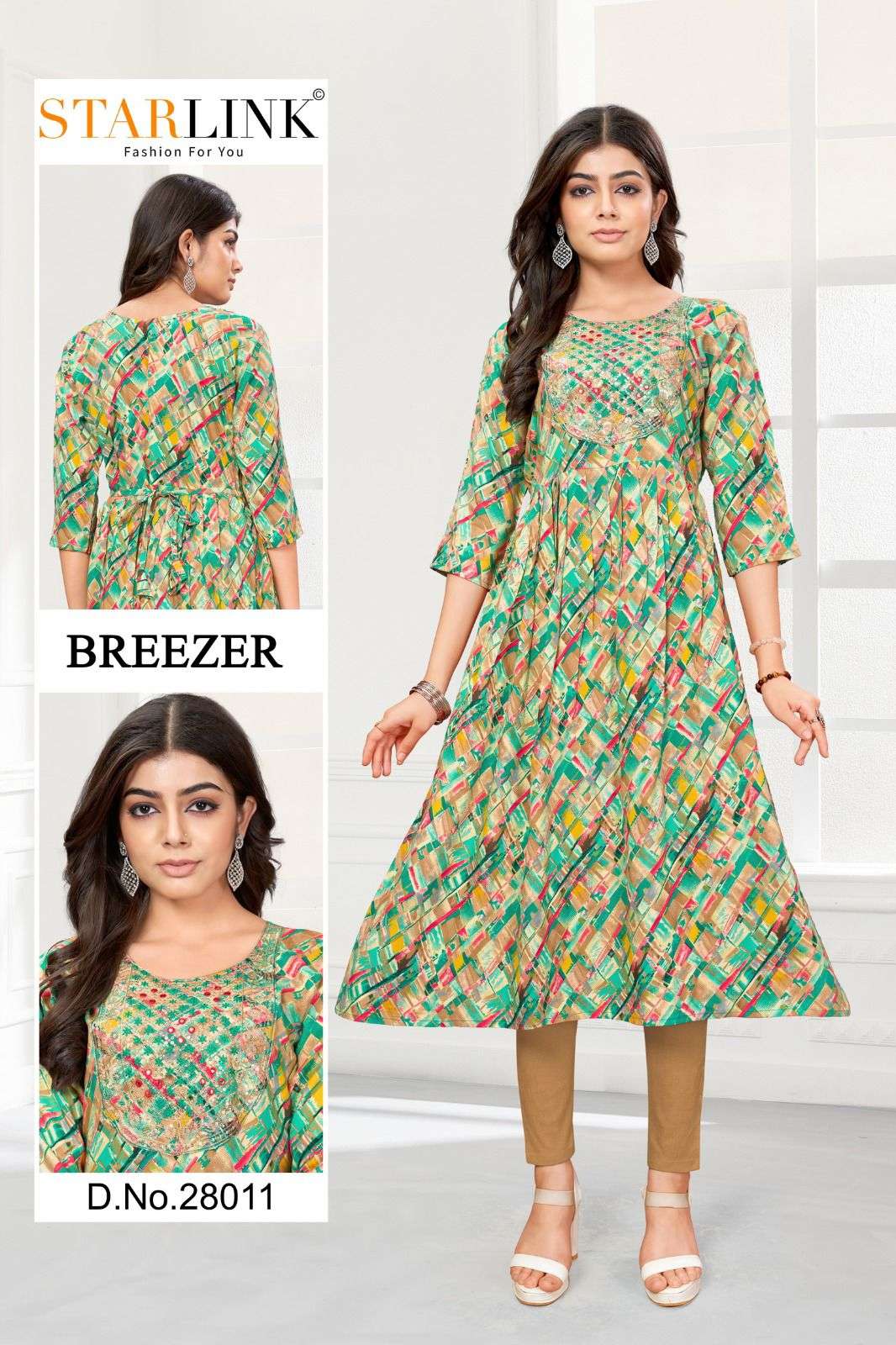 STARLINK BREEZER Kurti Wholesale catalog