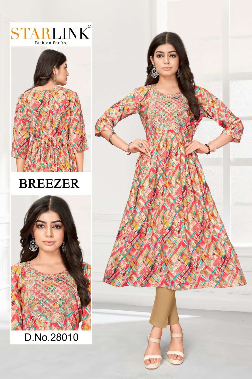STARLINK BREEZER Kurti Wholesale catalog
