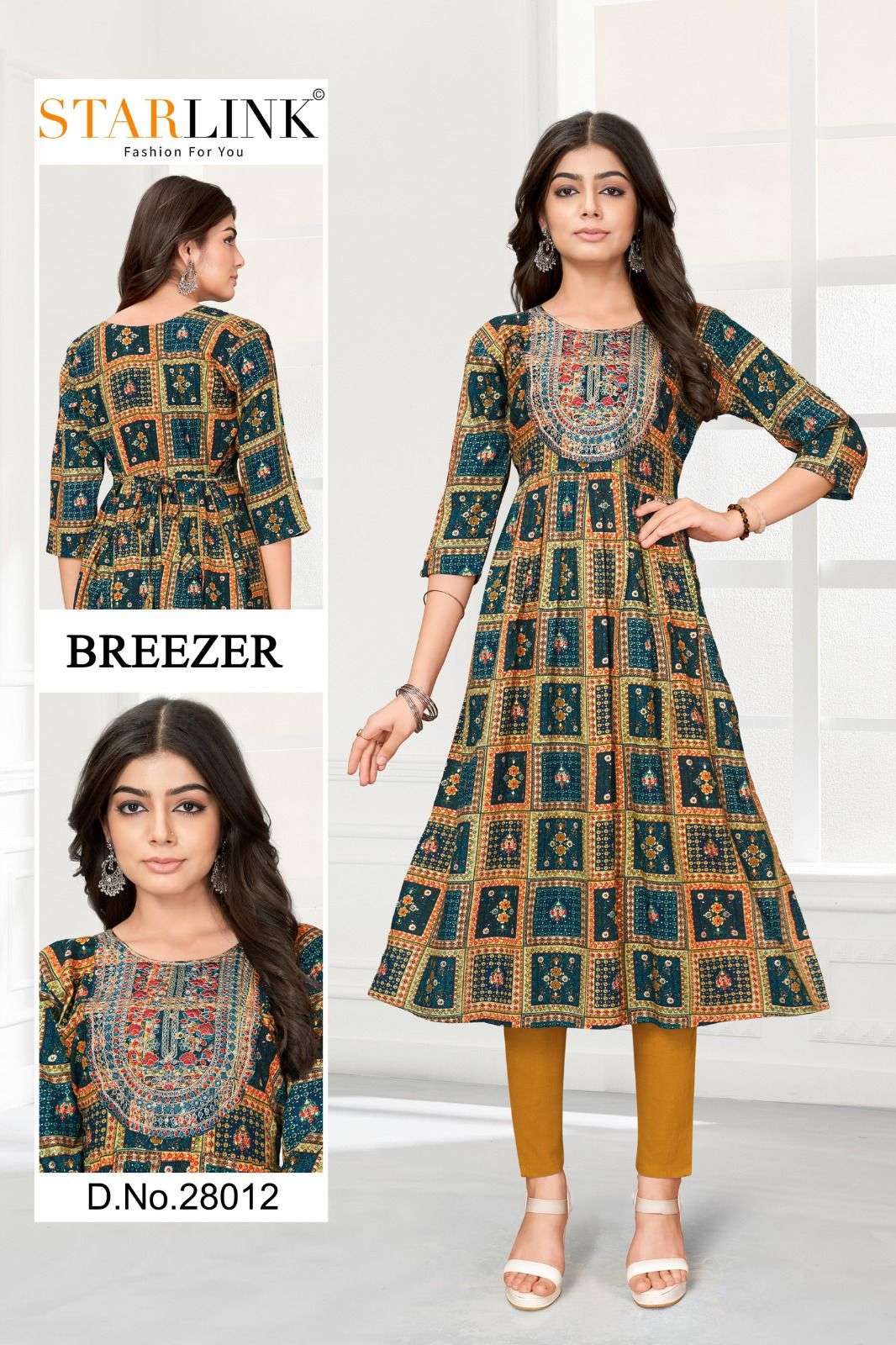 STARLINK BREEZER Kurti Wholesale catalog