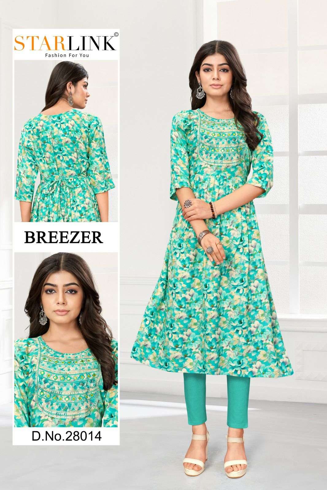 STARLINK BREEZER Kurti Wholesale catalog