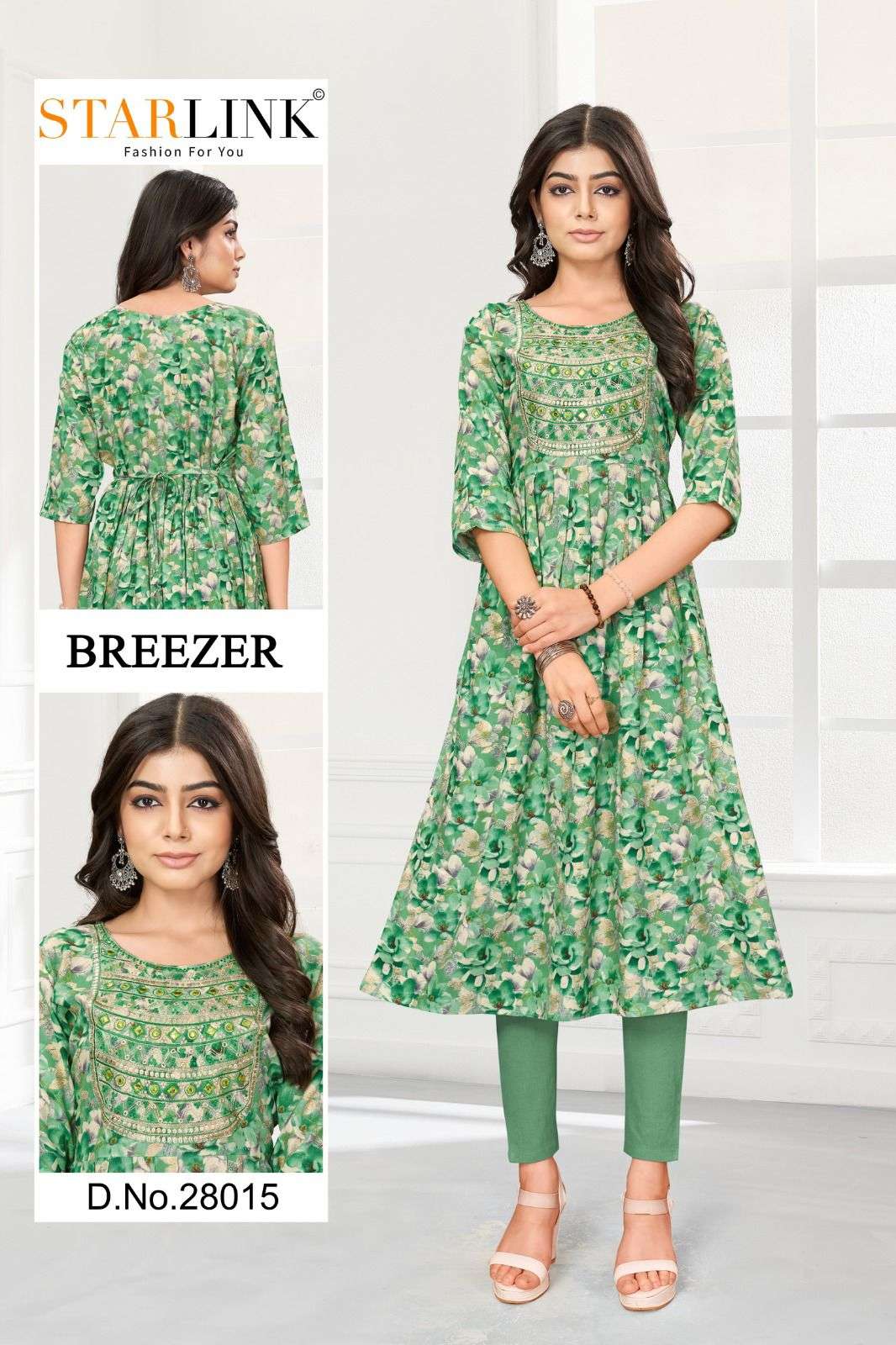 STARLINK BREEZER Kurti Wholesale catalog