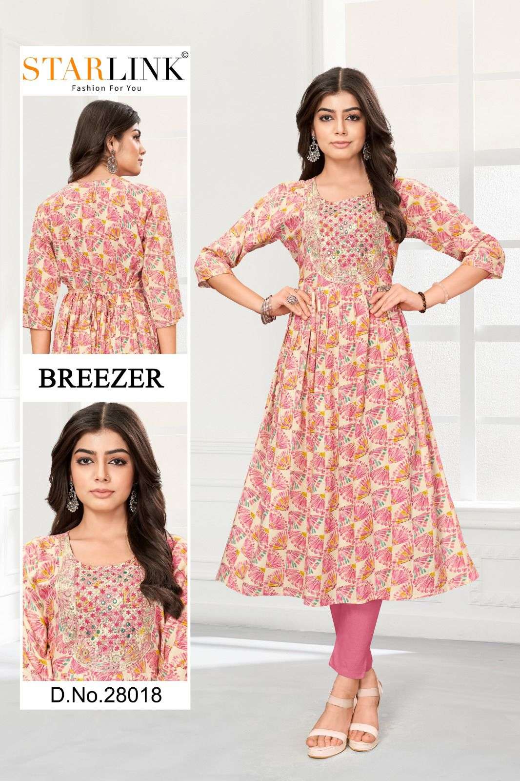 STARLINK BREEZER Kurti Wholesale catalog