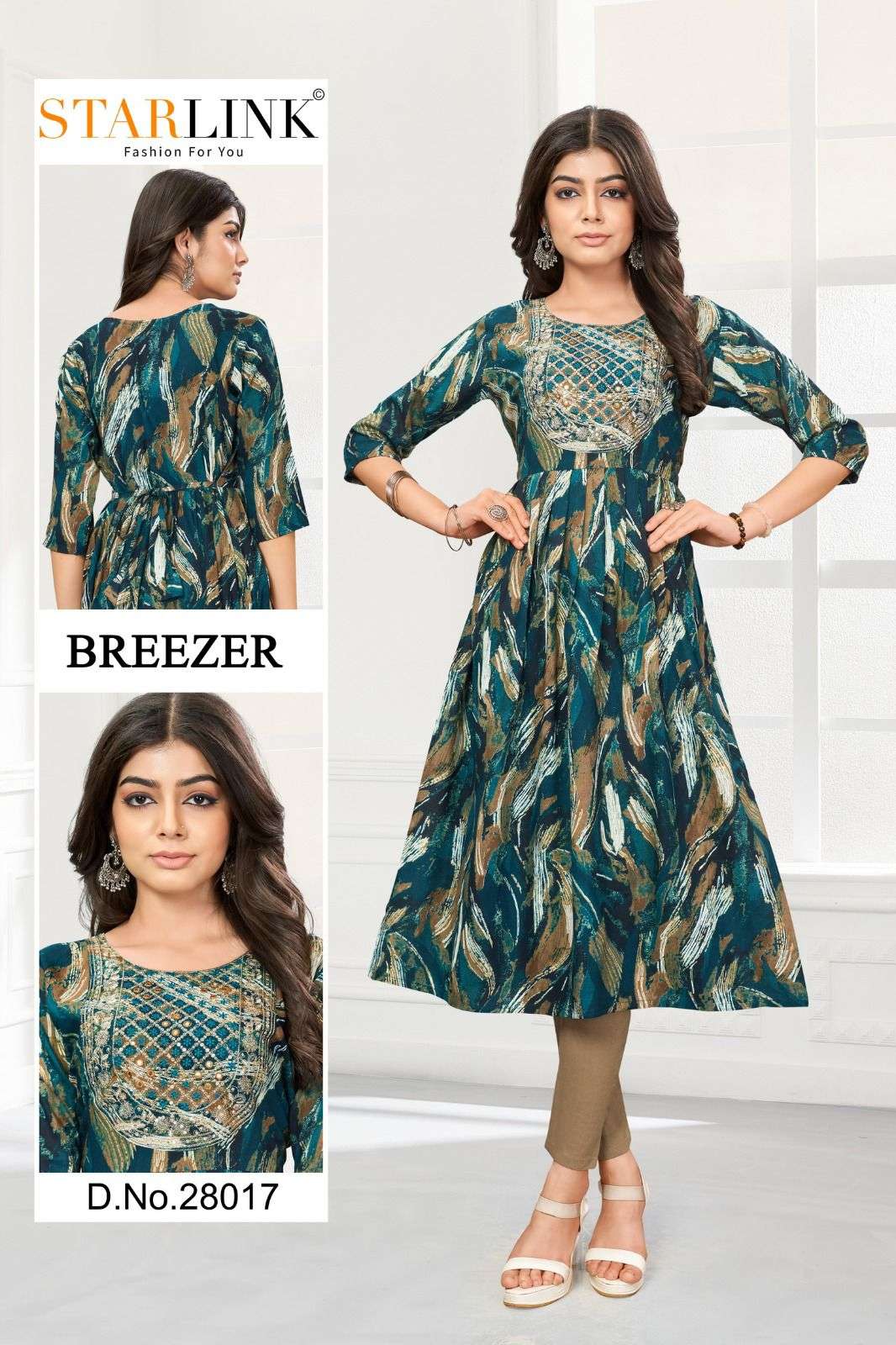 STARLINK BREEZER Kurti Wholesale catalog