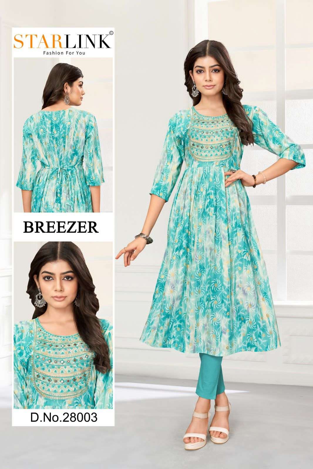 STARLINK BREEZER Kurti Wholesale catalog