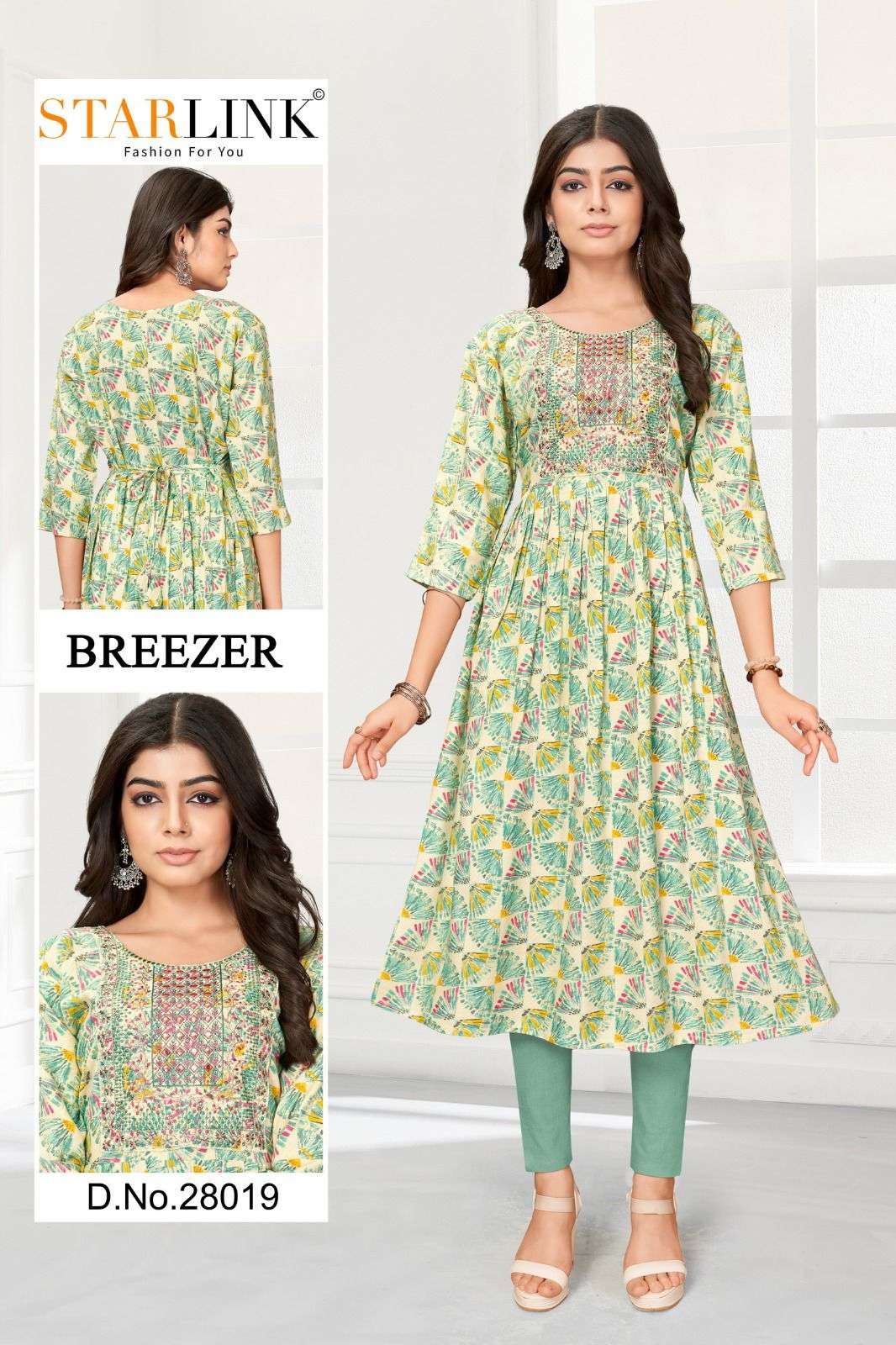 STARLINK BREEZER Kurti Wholesale catalog