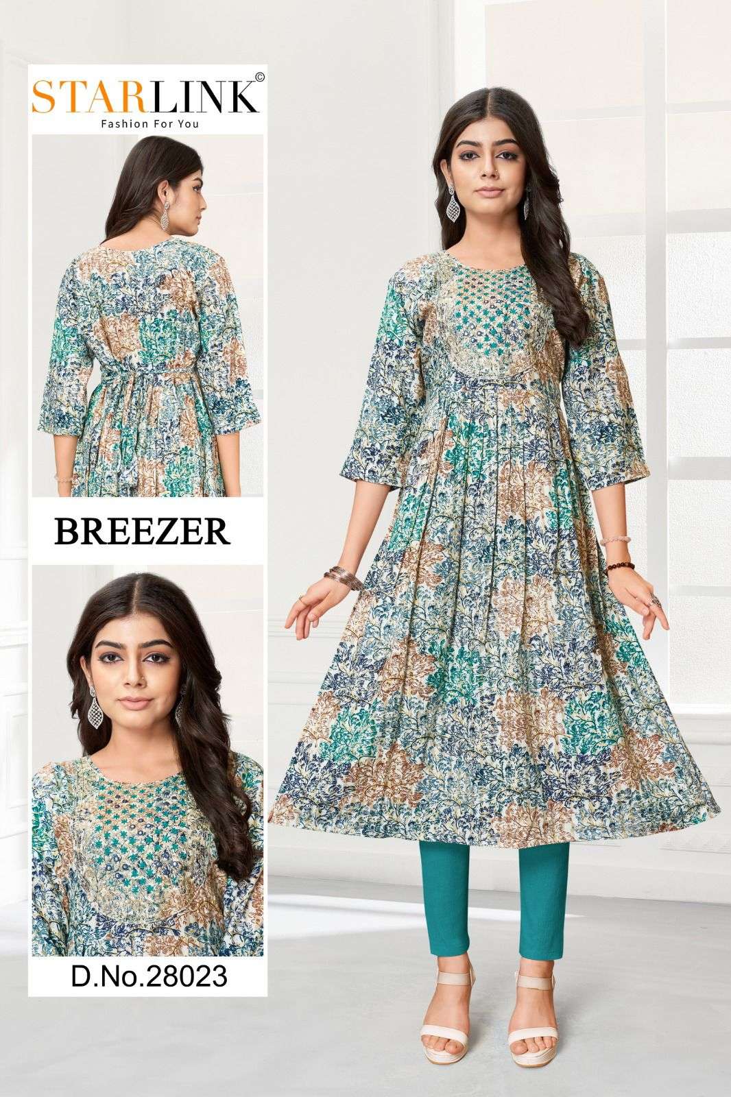 STARLINK BREEZER Kurti Wholesale catalog