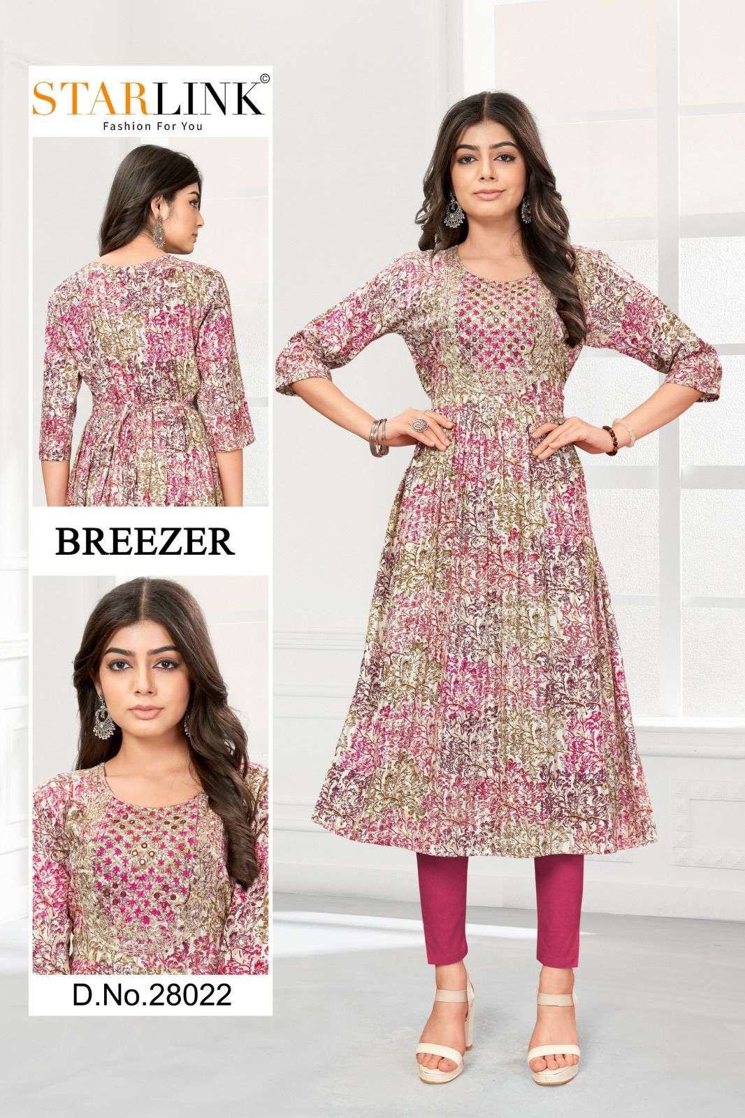 STARLINK BREEZER Kurti Wholesale catalog