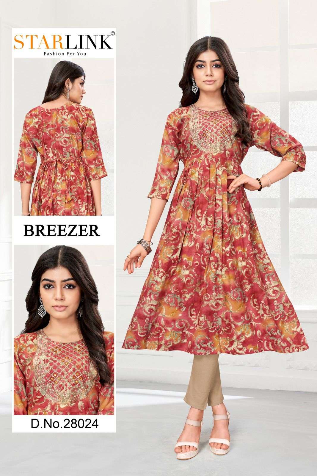 STARLINK BREEZER Kurti Wholesale catalog