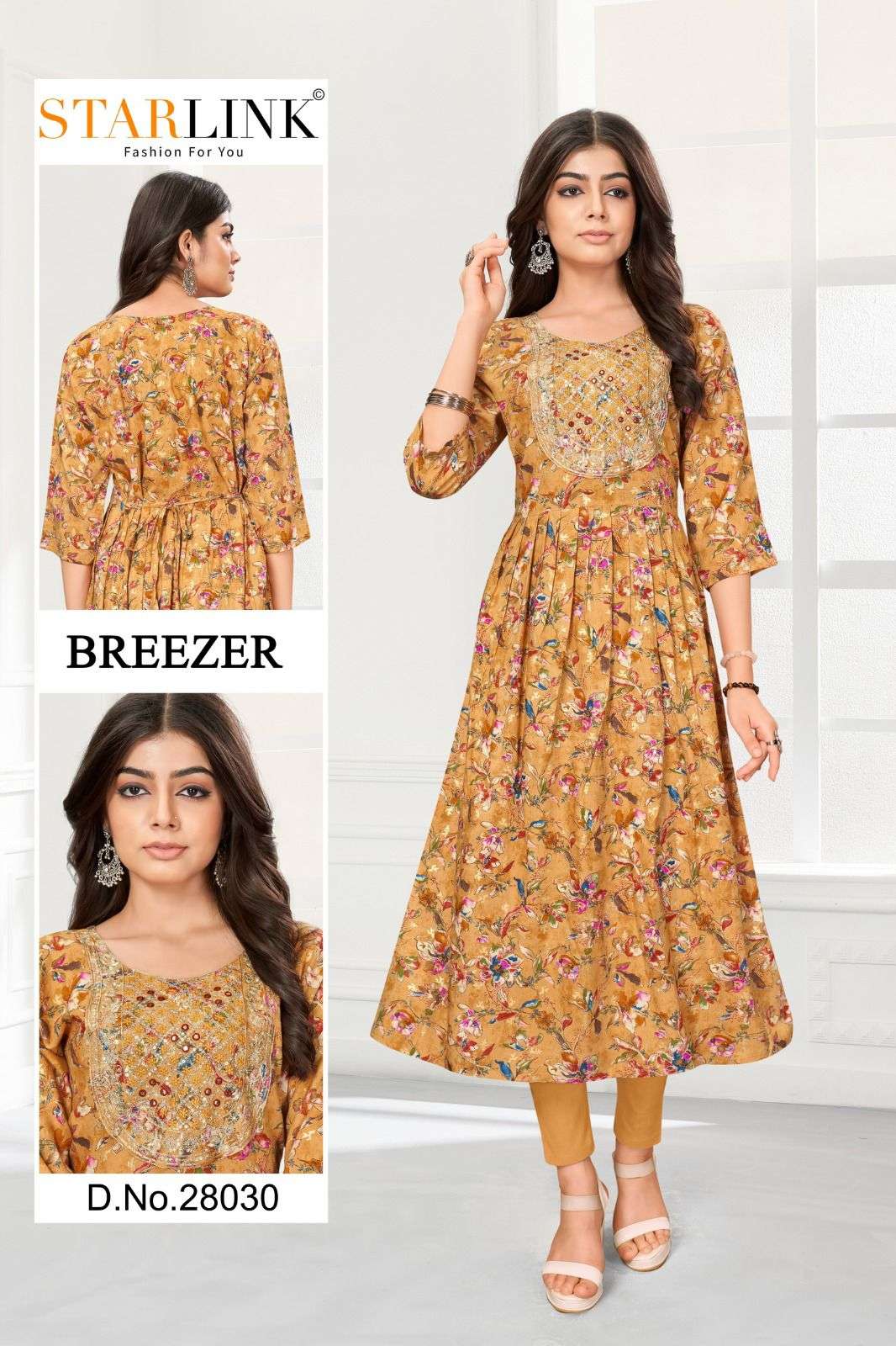 STARLINK BREEZER Kurti Wholesale catalog