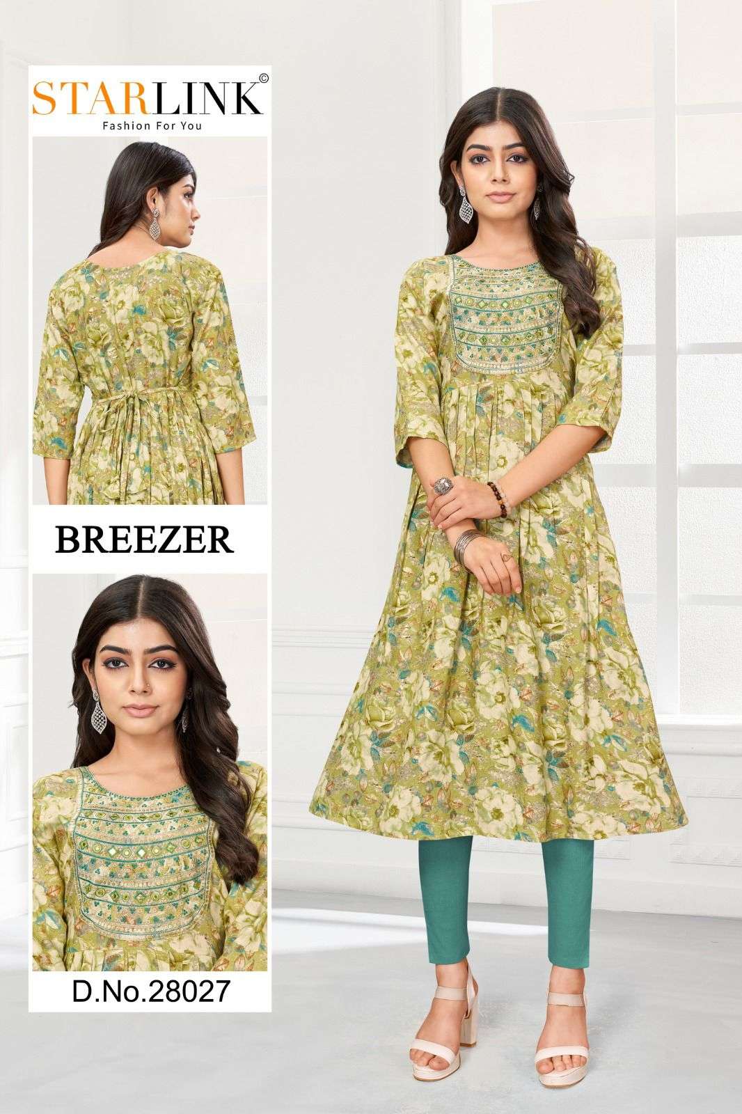 STARLINK BREEZER Kurti Wholesale catalog