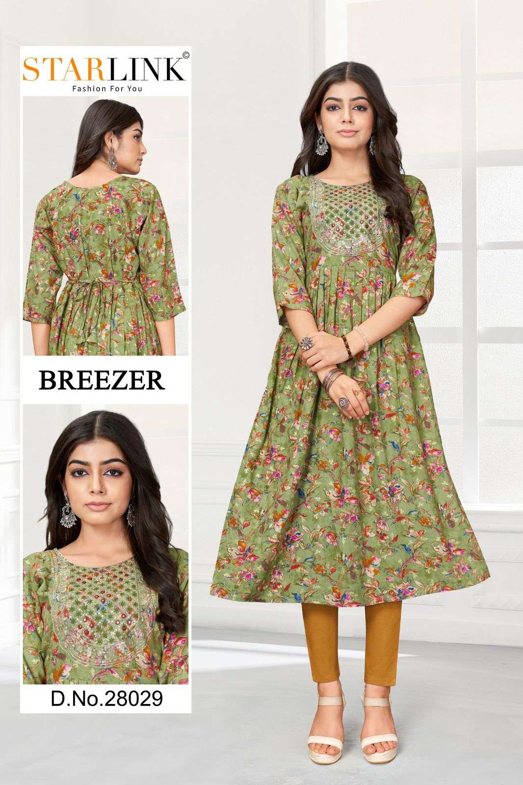 STARLINK BREEZER Kurti Wholesale catalog