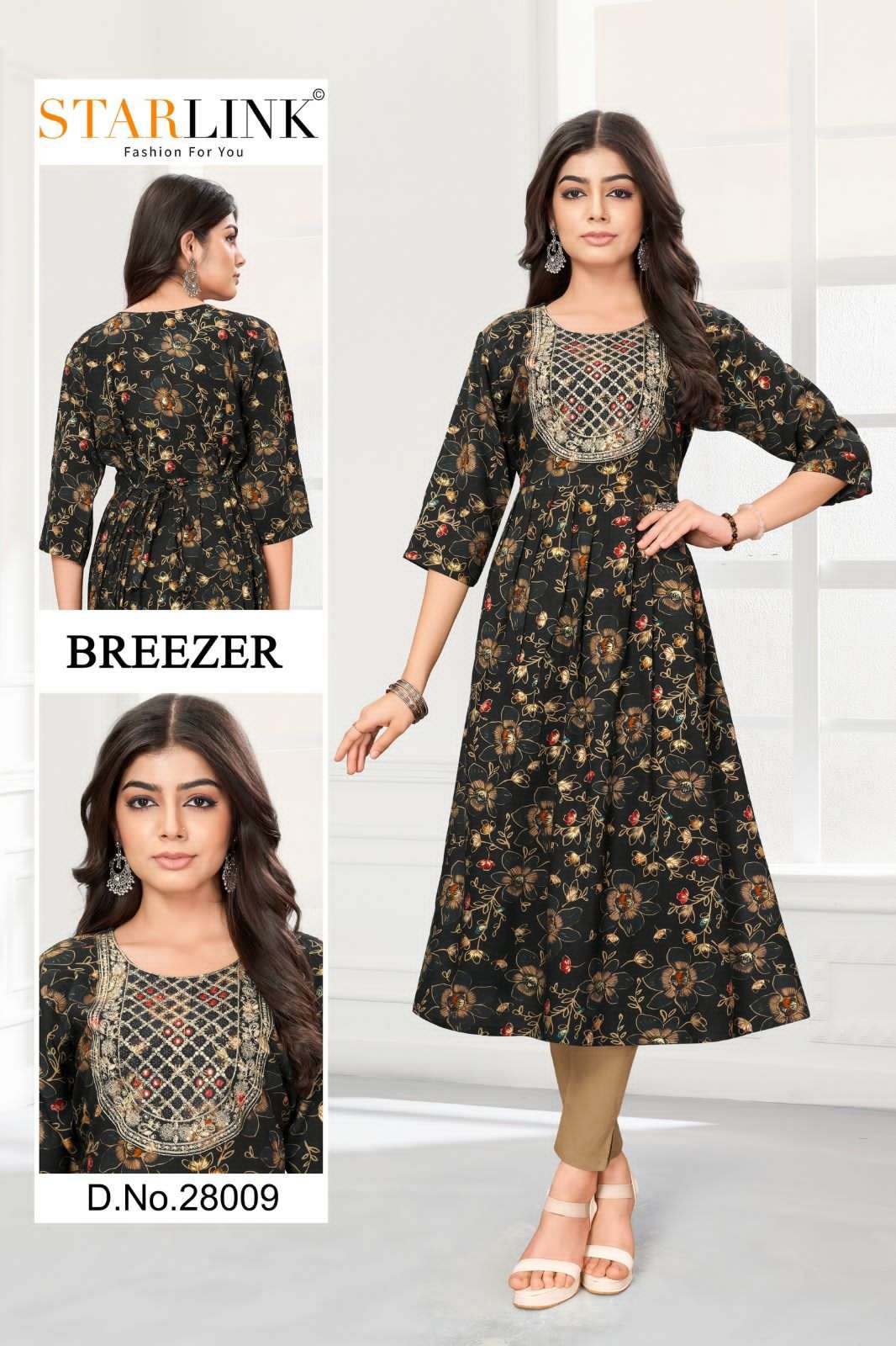 STARLINK BREEZER Kurti Wholesale catalog