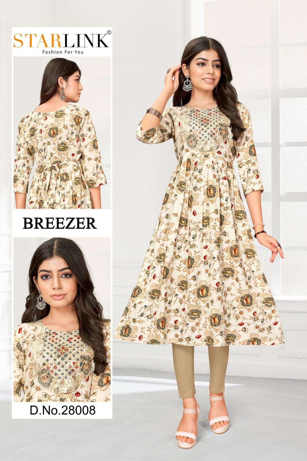 STARLINK BREEZER Kurti Wholesale catalog