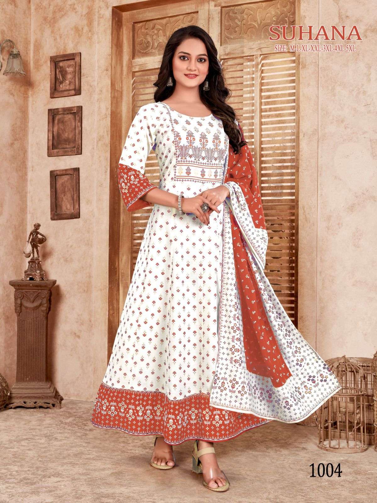SUHANA 14 KG RAYON Kurti Wholesale catalog