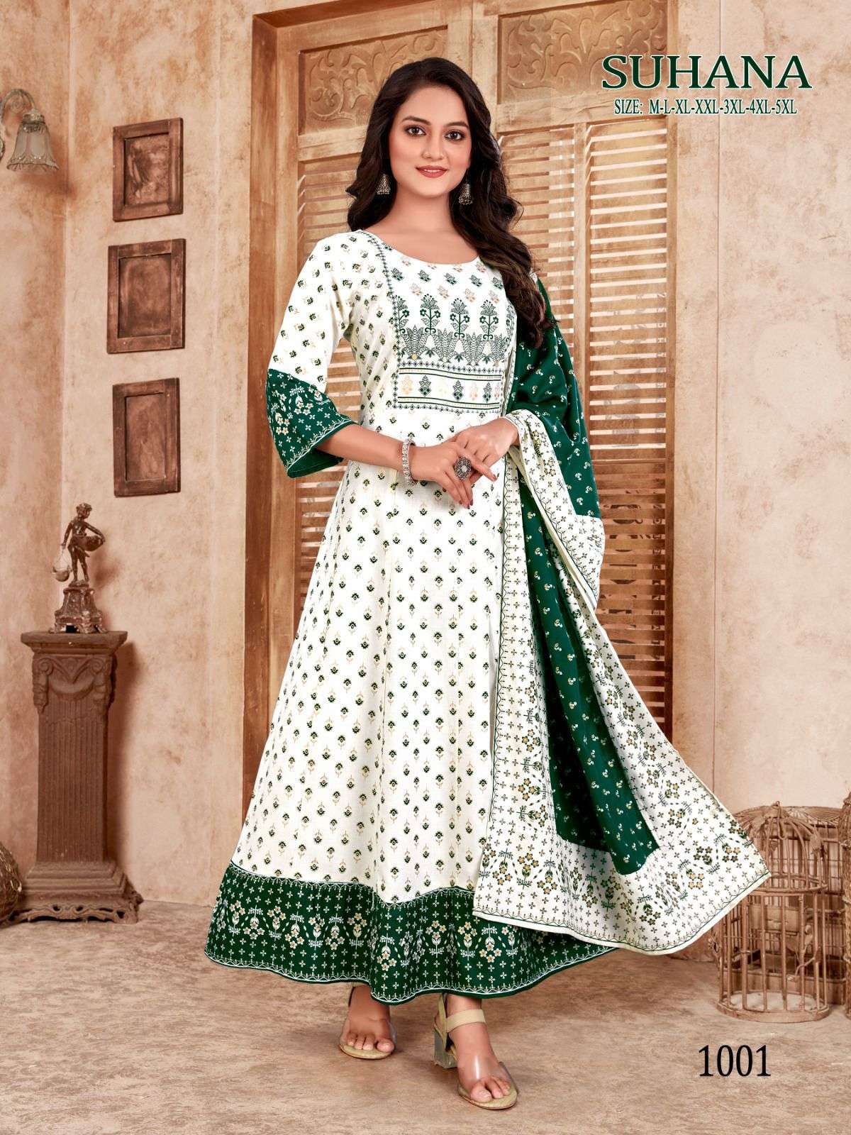SUHANA 14 KG RAYON Kurti Wholesale catalog