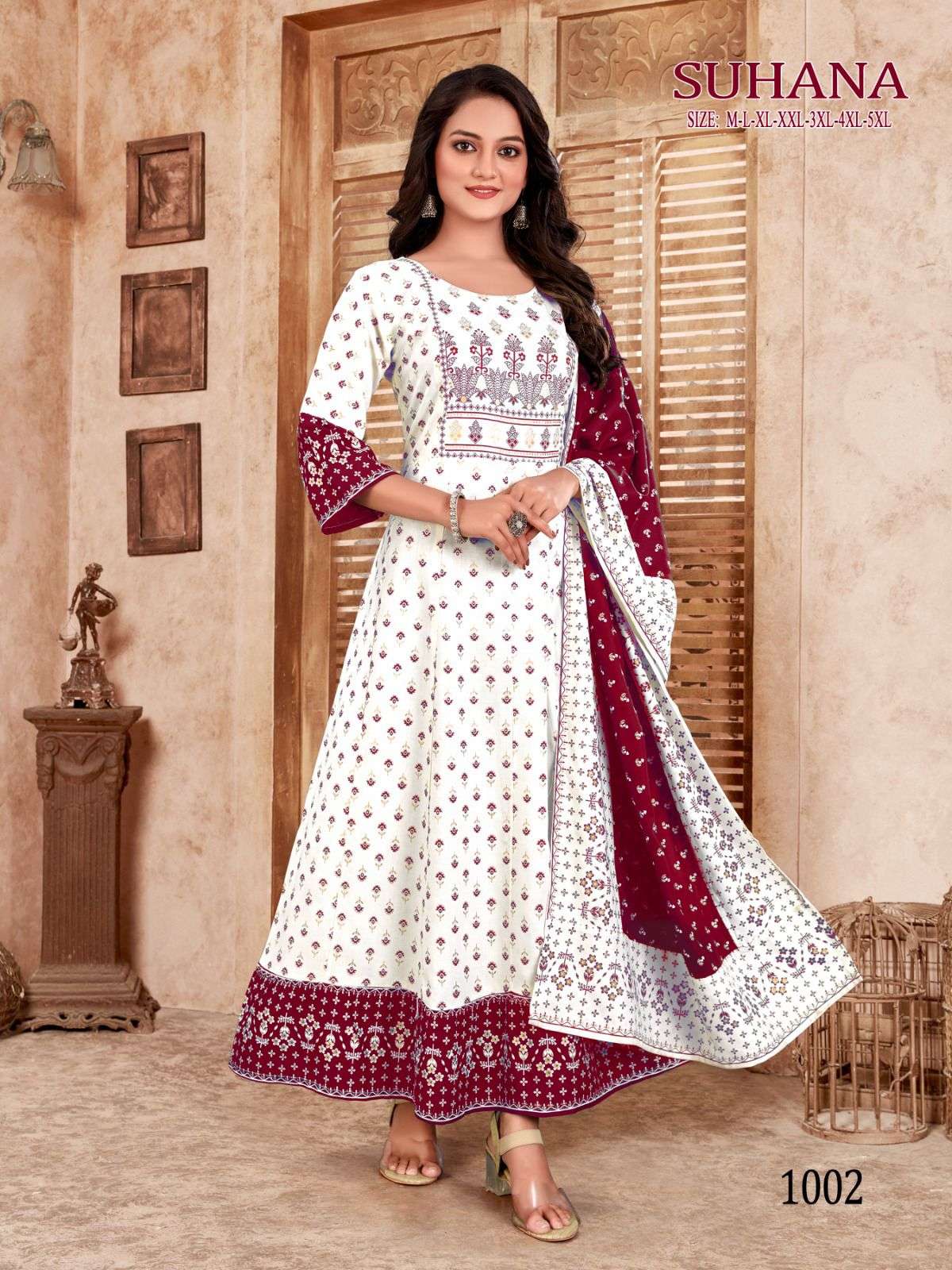 SUHANA 14 KG RAYON Kurti Wholesale catalog