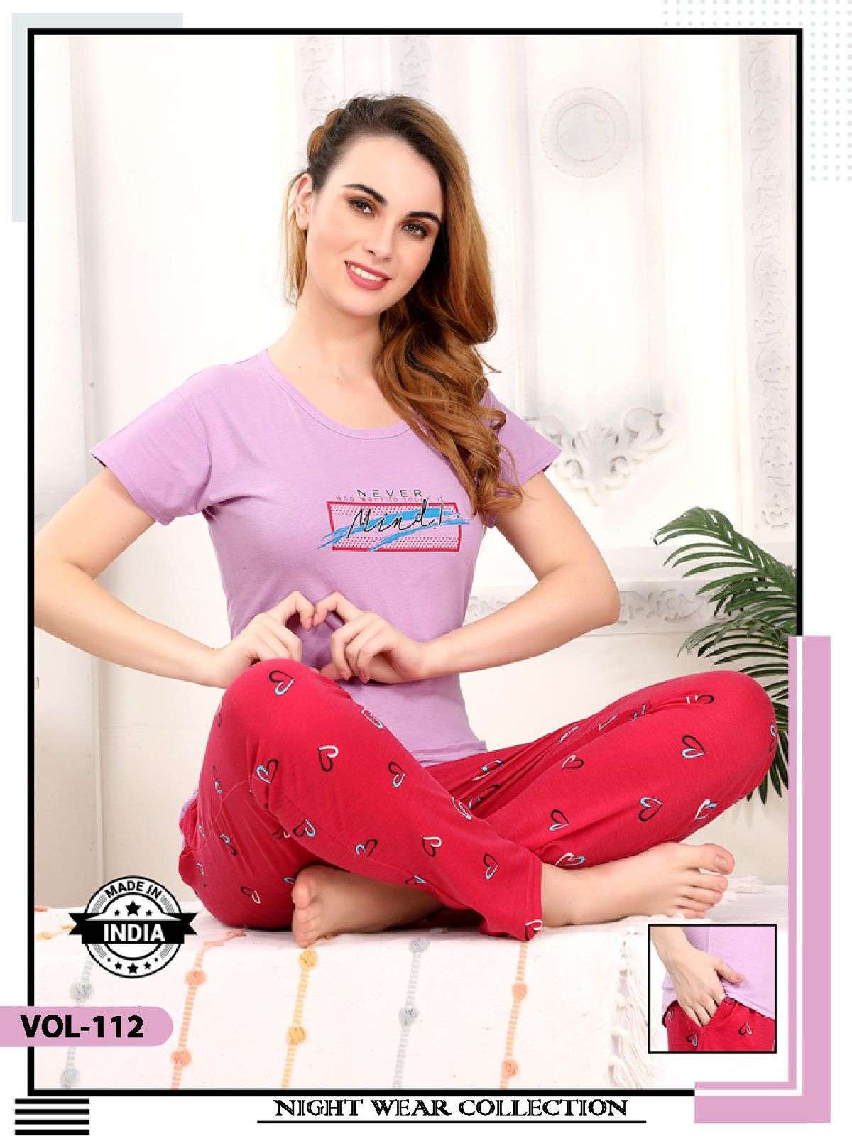 SUMMER SPECIAL VOL.DN112 Night suits Wholesale catalog