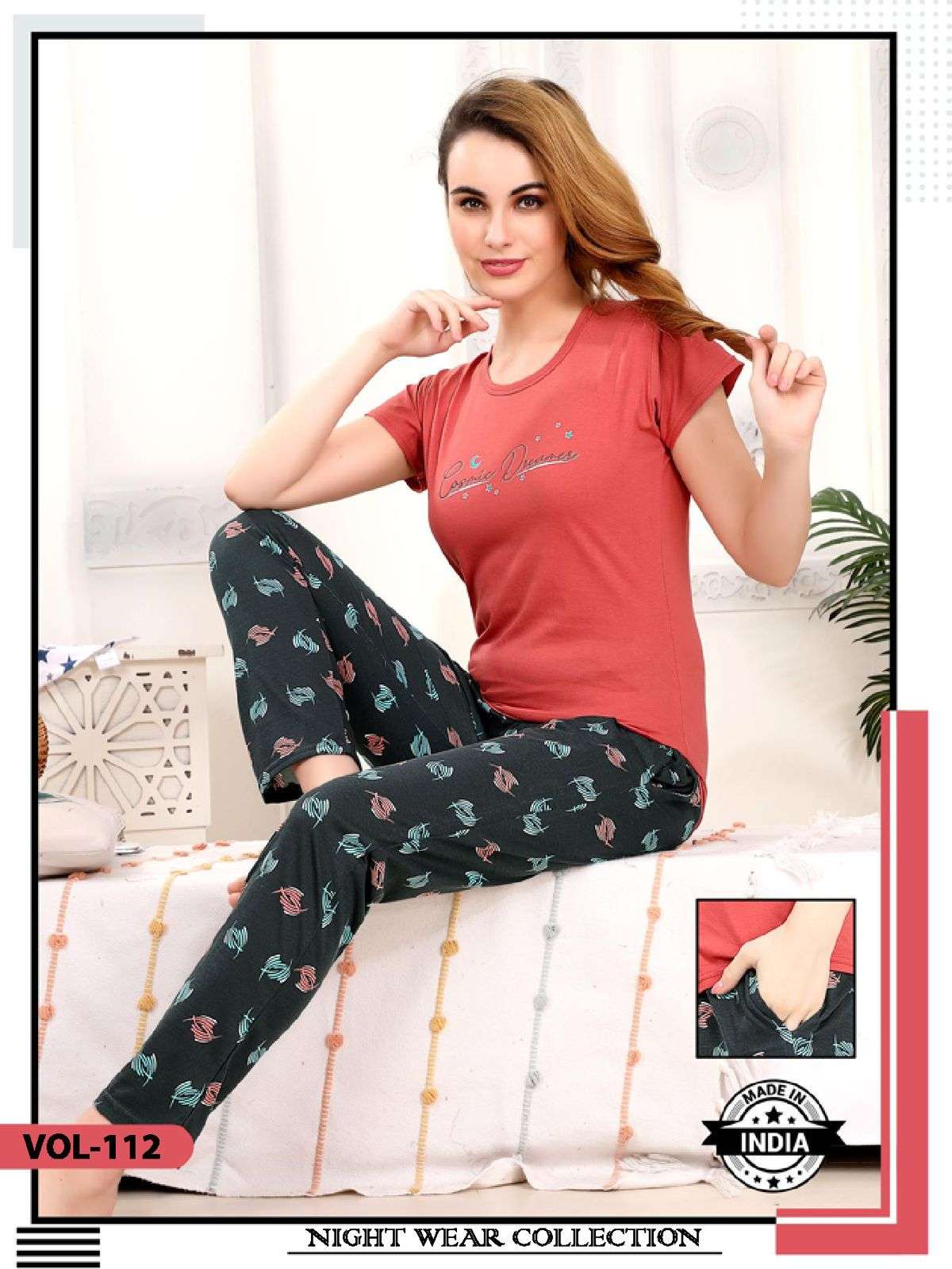 SUMMER SPECIAL VOL.DN112 Night suits Wholesale catalog